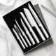 Rada Cutlery Kitchen Knives S38 Starter Gift Set Silver Handle