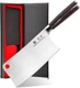 imarku Cleaver Knife 7 Inch Meat Cleaver, Japanese High Carbon Stainless Stee...