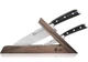 Cangshan Cutlery TG Series 3-Piece TAI Knife Walnut Block Set Swedish Steel