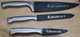 Cuisinart 3 pc Collection Slicing Chef Stainless Steel Kitchen Knives 502355