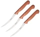 3 PACK Consorzio Coltellinai Maniago Kitchen Knife 4.5" Stainless Blade Wood