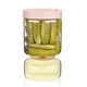 ZENS 51oz Pickle Jar with Strainer Flip Container - Pickle Juice Separator