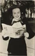 PC DEANNA DURBIN, MOVIE STAR, Vintage REAL PHOTO Postcard (b37388)