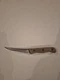 Vintage Chicago Cutlery 103S Steak Knife Original Wood Handle USA 90&rsquo;s EUC