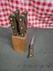 Chicago Cutlery 103S 6 Piece Steak Knife w/Block With Extra Knife