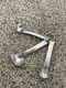 RSVP International Endurance Kitchen Collection Measuring Spoons (Mini Laddles)
