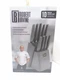 Robert Irvine 10-Piece Wood Grain Cutlery Block Knife (Knives) Set Brand new