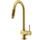 Vigo VG02008S Gramercy 1.8 GPM 17" 1 Hole Pull Down Kitchen - Matte Brushed Gold