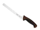 Mercer Culinary Millennia Colors Brown Handle, 8-Inch Offset Wavy Edge, Bread