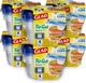 Glad GladWare To Go Lunch Food Storage Containers - Medium Round - Meal Containe