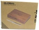 Global Classic Steak Knives in Acacia Gift Box, Set of 8 Ice Tempered CROMOVA 18