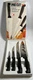 New Old Stock Rogers Pro Cut 4 Piece Cutlery Knife Set Stainless 174-468