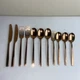 Cambridge BEACON Mirror Copper Stainless Flatware 11pc