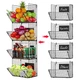 X-cosrack 4-Tier Metal Wire Basket Wall Mount - Extra Large Storage Organizer