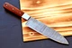 Custom Made Forged Damascus Steel Chef Knife Kitchen Knife Wood Handle 2811