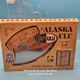 Alaska Ulu Knife Legendary Arctic Eagle Birch Handle New with Display Stand