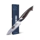 HOSHANHO 3.75 inch Paring Knife, Japanese High Carbon Stainless Steel Small K...