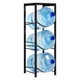 MOOACE 5 Gallon Water Jug Holder, 3 Tier Bottle Rack Storage Shelf, Heavy Duty