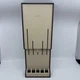 Vintage Cutco 5 Piece Knife Holder Wall Drawer Rack Brown & Tan #1742