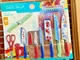 Pioneer Woman Classic Charm Cutlery Knives - 20 Piece w/ sheaths, cutting board+