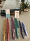 Astercook 12 Piece Kitchen Knife Set With Sheath Multi Color Model A60 K12087P