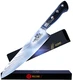 KUMA Japanese Damascus Steel Chef Knife - Sharp Professional 8&rdquo; Kitchen Knives