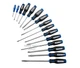 QUINN Premium Screwdriver Set, Cushion Grip, 15-Piece, 64549, Lifetime Warranty
