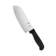Spyderco Santoku Kitchen Knife with 6.8" MBS-26 Stainless Steel Blade with Du...