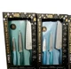 Knife & Cutting Mat Set Thyme & Table 5 Piece  Festive Collection