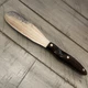 Cutco 1068 Serrated Sandwich Spreader Knife Spatula Brown Swirl Handle