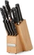 Farberware 12-Piece Forged Knife Set &ndash; High-Carbon Steel, Triple Riveted Handles