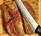 Mercer Culinary M23210 Millennia Black Handle 10" Wide Wavy Edge, Bread Knife