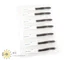7x Cutco 1759 Serrated Table Knives Classic Dark Brown Handle