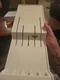 CUTCO Knife Holder 5 Slot #1742 Plastic Tray Drawer Wall Mount, White New