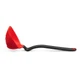 Dreamfarm Fladle Fold-Flat Serving/Cooking Ladle, 12", 1/2 Cup Measure - Red