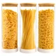 TBWIND 73oz Glass Spaghetti Pasta Containers for Pantry Organization, 3-Pack Lar