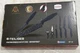 Penthouse 6 pc Black Knife Set Swiss Metaloceramika