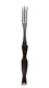 Cutco No 1726 Stainless Turning Fork Classic Brown Swirl Marble Handle 3 Tine