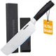 MATRLVIBE Nakiri Knife - 7&rdquo; Razor Sharp Vegetable Cleaver, High Carbon Steel Kit