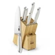 Cooks Standard Kitchen Knife Set with Block 6-Piece, Stainless Steel Forge Hi...