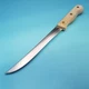 Vintage Slicer Fixed Blade Boning Knife Wood Handle 8" Blade USED G7594 USA