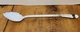 White Enamelware Cooking SPOON Kitchen Cafeteria Utensil Farmhouse Decor 17 1/4"