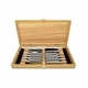 Wusthof 10-Piece Stainless Mignon Steak Knife & Carving Set | Olivewood