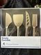 4pc Simply Essential Cheese Knives:Chisel,Spreader,Cleaver & Semi-Soft Knives