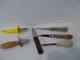 Oyster, Clam, Shellfish Shuckers Knives INOX AS France, Hurricane Japan (S3