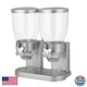 Honey-Can-Do Zevro /Gat202 Indispensable Dry Food Dispenser Dual Control Silver