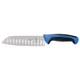 MERCER CUTLERY M22707BL Santoku Knife,7 in Blade,Blue Handle 13V455