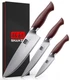 Slice Meat Like A Pro - Shan Zu 3 Pc Japanese Chef Knife Set