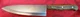 Chef Knife 14404 Kansas City 8&rdquo; Wood Handle Stainless Full Tang Vintage Japan