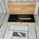 Kamikoto Kanpeki 3-Piece Knife Set Japanese Honshu Steel New w Box & COA